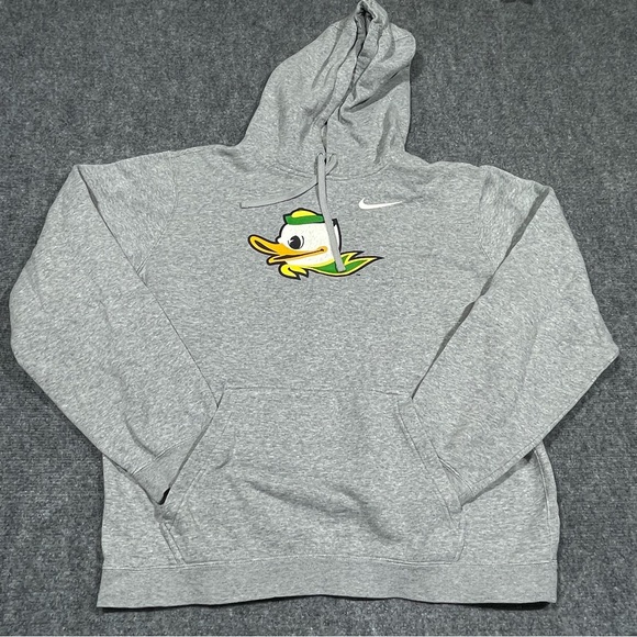 Nike Gray Men's Sweater with Duck Design - Picture 1 of 5